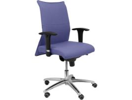 Cadeira de Escritório Executiva PYC Albacete XL Azul CL com rodas anti-risco (Braços Reguláveis - Tecido)