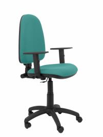 Silla de Oficina Ayna bali verde claro brazos regulables