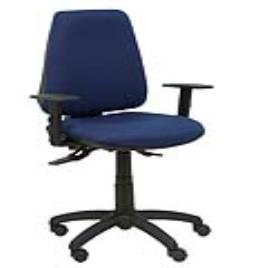 Silla de Oficina Elche S bali azul marino brazos regulables