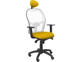 Cadeira de Escritório Operativa PYC Jorquera C Amarelo B (Braços Reguláveis - Malha)
