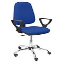 Silla de Oficina Socovos bali azul brazos fijos