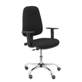 Silla de Oficina Socovos bali negro brazos regulables