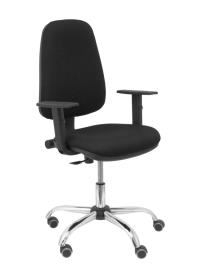 Silla de Oficina Socovos bali negro brazos regulables