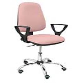 Silla de Oficina Socovos bali rosa pálido brazos fijos