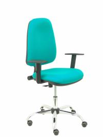 Silla de Oficina Socovos bali verde claro brazos regulables