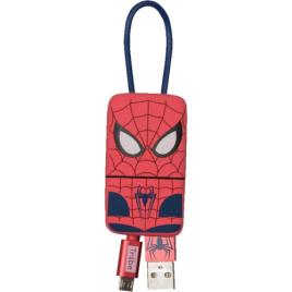 Tribe - Cabo keyline USB-microUSB Marvel (spiderman)