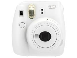 Máquina Fotográfica Instantânea FUJIFILM Instax Mini 9 (Smoky White  - Obturação: 1/60 - 2x Pilhas AA-1.5V)