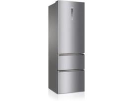 Frigorífico Combinado HAIER A3FE835CGJE (No Frost - 190 cm - 341 L - Inox)