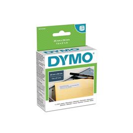 DYMO Etiquetas Grandes para Endereço de Devolução LW S0722520, Preto Sobre Branco, 54 x 25 mm