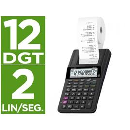 Calculadora Com Rolo Casio HR-8 RCE 12 dígitos