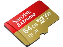 Cartão Memória MicroSD  64GB Extreme UHS-I U3