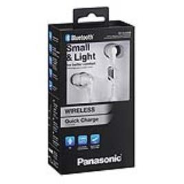 Auriculares Bluetooth com microfone para prática desportiva Panasonic RP-NJ300BE-W Branco