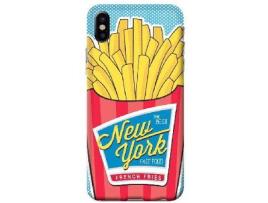Capa iPhone X, XS BENJAMINS Pop Art Pop Fries Vermelho