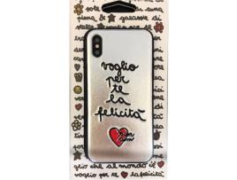 Embroidered iPhone X-XS (felicità)