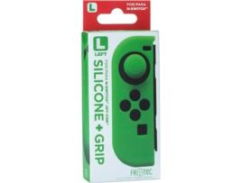Proteção de Silicone Verde + Grips para Joy-Con Esquerdo BLADE