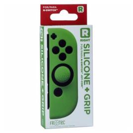 Capa Silicone + Grips Nintendo Switch - Joy-Con Direito Verde