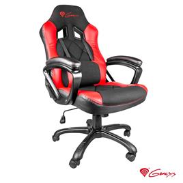 Cadeira Gaming Nitro 330 Preto/Vermelho GENESIS