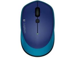 Rato LOGITECH M335 (Wireless - Casual - Azul)