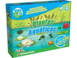 Jogo Didático SCIENCE4YOU Plantas Aquáticas (Idade Mínima: 6 - Ciência)