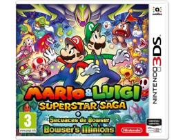 Jogo  3DS Mario & Luigi Super Star Saga+Bowsers Minions