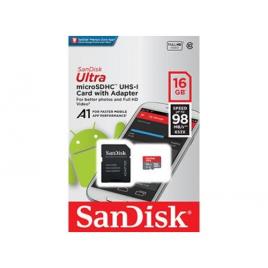 Cartão microSDHC  Ultra - 16GB