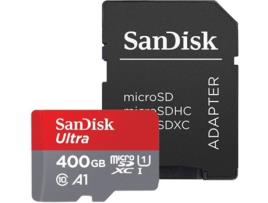 Cartão de Memória MicroSDXC  Ultra (400 GB - 100 MB/s) + Adaptador