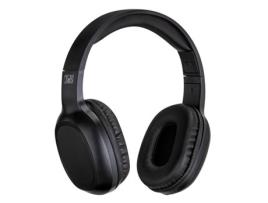 Auscultadores Bluetooth TNB Hashtag (Over Ear - Microfone - Preto)