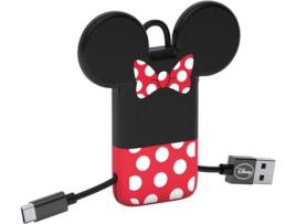 Cabo TRIBE Minnie (USB - Micro-USB - 0.22m - Vermelho)