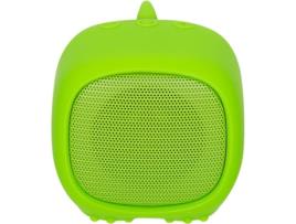 Coluna Bluetooth QUSHINI  Dinossauro (Verde - Autonomia: 3 horas)