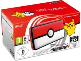 Consola Portátil NINTENDO New 2DS XL Pokéball (Branco e Vermelho)