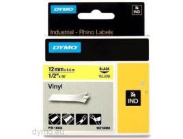 Fitas DYMO Rhinopro Vinil 12Mm Amarelo