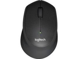 Rato LOGITECH M330 (Wireless - Regular - 1000 dpi - Preto)