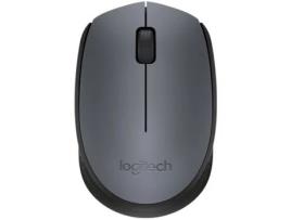 Rato LOGITECH M170 (Wireless - Casual - 1000 dpi - Cinzento)