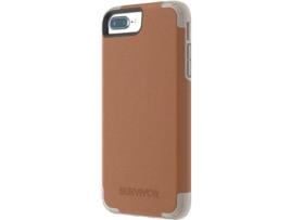 Capa GRIFFIN Prime iPhone 6 Plus, 6s Plus, 7 Plus, 8 Plus castanho