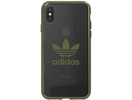 Capa ADIDAS Seethrough iPhone X verde