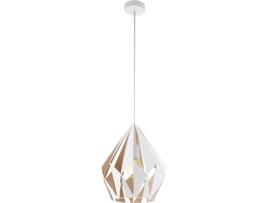 Candeeiro Suspenso  Carlton 1 49932 (E27 - 1 x 60 W - Aço)