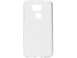 Capa BQ Aquaris V MUVIT Crystal Soft Transparente