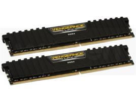 Memória RAM DDR4 CORSAIR Vengeance LPX (2 x 8 GB - 3000 MHz - CL 15 - Preto)