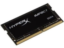 Memória RAM DDR4 HYPERX Impact (1 x 8 GB - 2666 MHz - CL 15 - Preto)