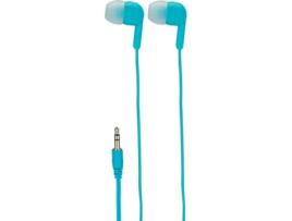 Auriculares Com fio KUNFT Soundbasiks (In Ear - Azul)