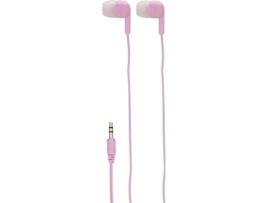 Auriculares Com fio KUNFT Soundbasiks (In Ear - Rosa)