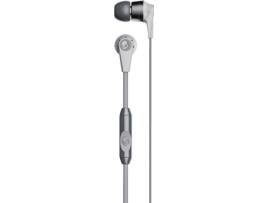 Auriculares Com fio SKULLCANDY Ink'd (In Ear - Microfone - Noise Canceling - Cinzento)
