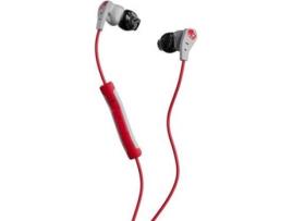 Auriculares com Fio SKULLCANDY Method (In Ear - Microfone - Vermelho)