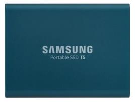 Disco SSD Externo SAMSUNG T5 (500 GB - USB 3.1 - 540 MB/s)