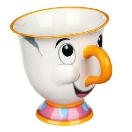Caneca Disney Chip de A bela e o Monstro em 3D 300ML - PALADONE