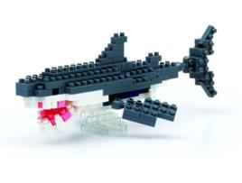 Construção NANOBLOCK Tubarão Branco (Idade Mínima: 12 - 130 Peças)