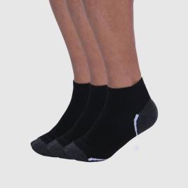 Lote de 3 pares de meias de desporto