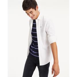 Tommy Jeans Camisa slim fit Original stretch