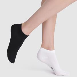 Lote de 2 pares de meias curtas