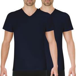 Eminence Lote de 2 T-shirts com decote em V, Héritage 